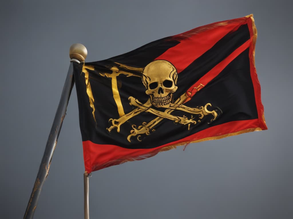 flag:((black:death),(red:blood),(golden:wealth))