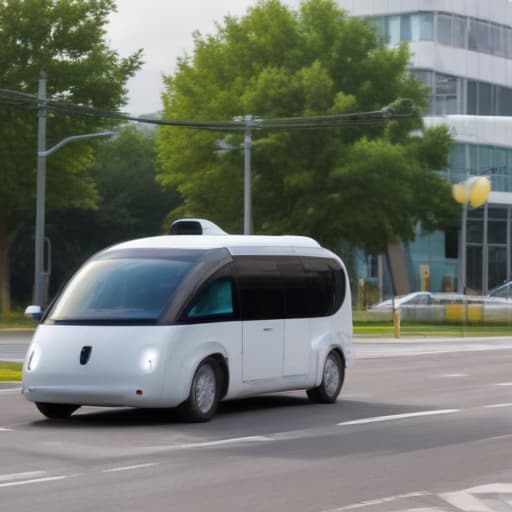 Automated vehicles are running.