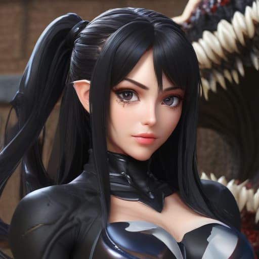 venom anime girl