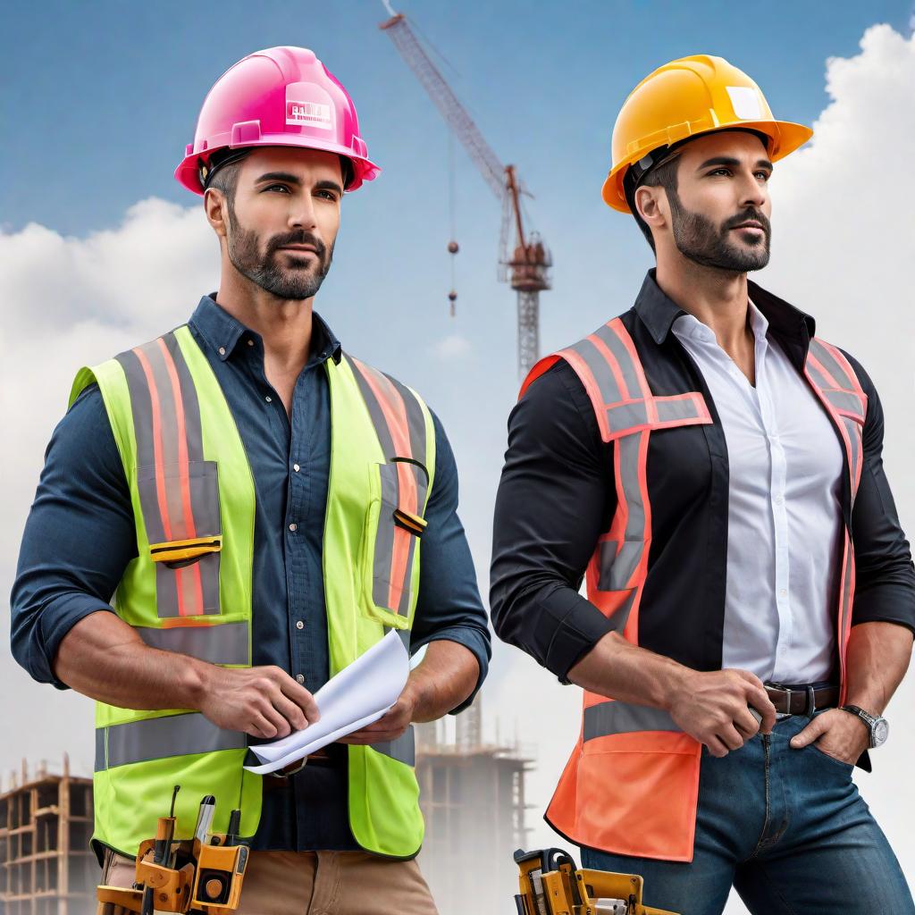  A variety of modern logos for a construction company named 'WP BUILDERS'. Each design should incorporate the colors black, white, and pink. Include symbols related to construction such as tools, buildings, or blueprints. The style should be clean, professional, and distinct for each option. hyperrealistic, full body, detailed clothing, highly detailed, cinematic lighting, stunningly beautiful, intricate, sharp focus, f/1. 8, 85mm, (centered image composition), (professionally color graded), ((bright soft diffused light)), volumetric fog, trending on instagram, trending on tumblr, HDR 4K, 8K