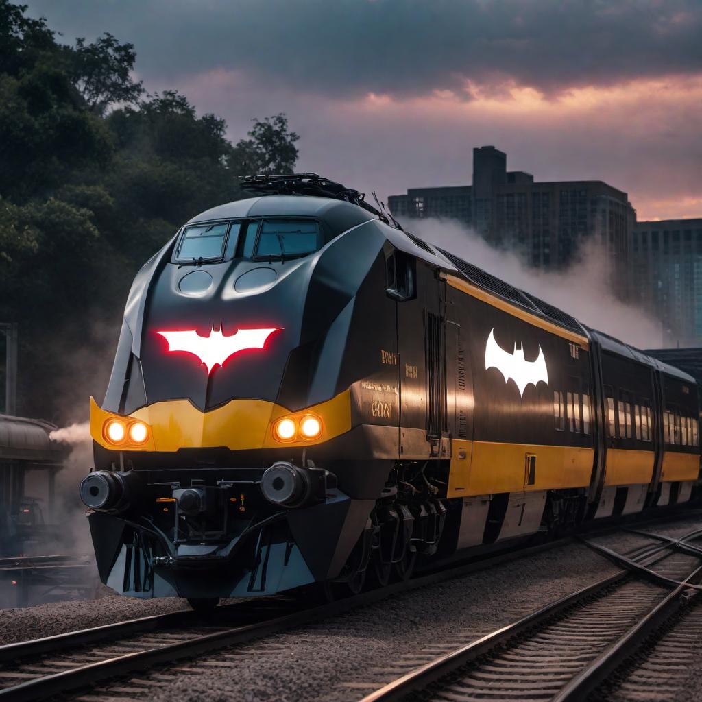  A TikTok video post featuring a transformation of the iconic Batman signal into a custom signal saying 'GEN X TRAIN'. The video starts with a dramatic close-up of the equipment being used to create the signal, followed by a reveal showcasing the transformed signal. The video has cool visual effects, a catchy superhero-related sound or energetic beat, and text overlays explaining the significance of 'Gen X Train'. The post caption reads: '🚨🦇 Who needs the Bat-Signal when you've got the Gen X Train? 🦇🚨 Watch as we transform the iconic Batman signal into our own call to action! 📡✨ Are you ready to join the train? 🚂🔥 #GenXTrain #BatSignal #TransformingTraditions #FYP #EpicReveal'. The video includes a call to action encou hyperrealistic, full body, detailed clothing, highly detailed, cinematic lighting, stunningly beautiful, intricate, sharp focus, f/1. 8, 85mm, (centered image composition), (professionally color graded), ((bright soft diffused light)), volumetric fog, trending on instagram, trending on tumblr, HDR 4K, 8K