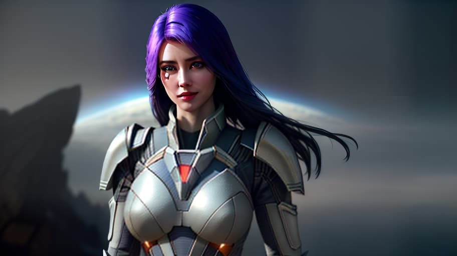  In the foreground, a quarian girl in armor with a closed mask, surrounded by fantasy nature, in the background, a parade of planets, style mass effect., Photorealistic, Hyperrealistic, Hyperdetailed, analog style, demure, detailed skin, pores, smirk, smiling eyes, matte skin, soft lighting, subsurface scattering, realistic, heavy shadow, masterpiece, best quality, ultra realistic, 8k, golden ratio, Intricate, High Detail, film photography, soft focus hyperrealistic, full body, detailed clothing, highly detailed, cinematic lighting, stunningly beautiful, intricate, sharp focus, f/1. 8, 85mm, (centered image composition), (professionally color graded), ((bright soft diffused light)), volumetric fog, trending on instagram, trending on tumblr, HDR 4K, 8K