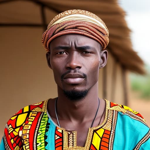  African man