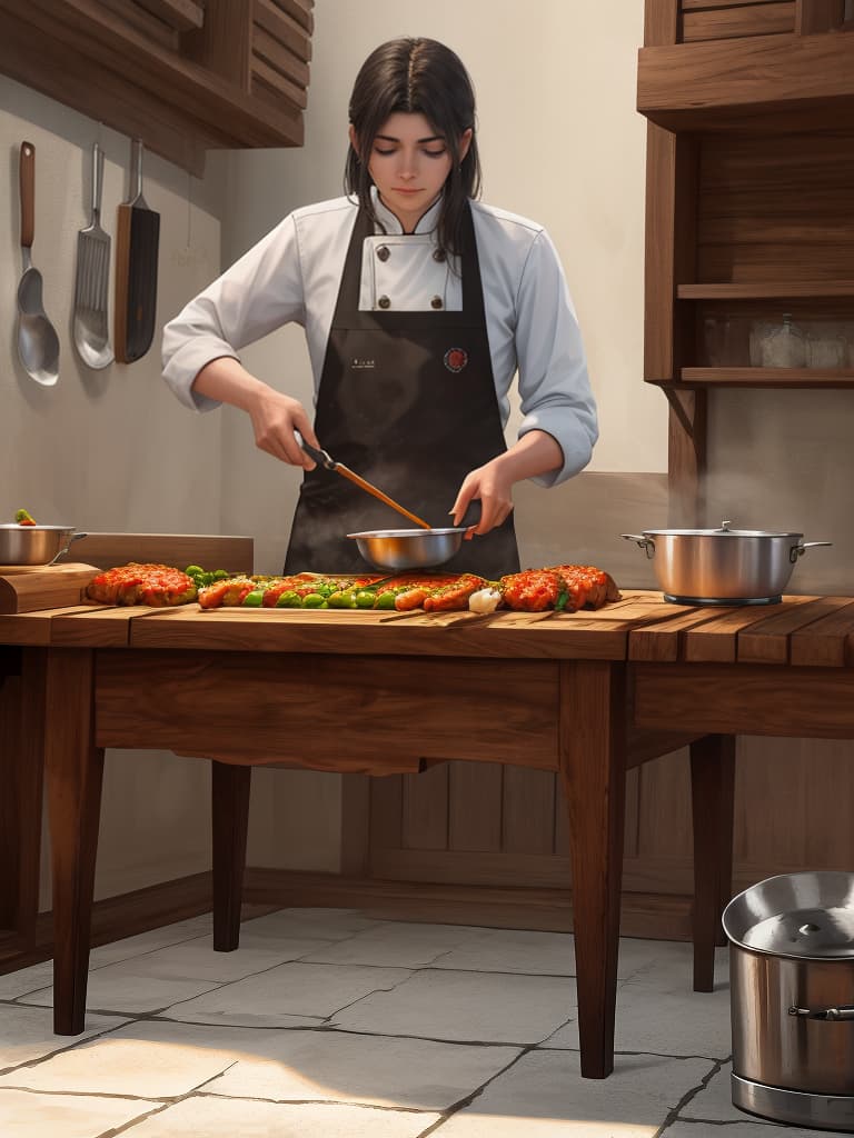  Kebab (cooking), realistic texture, cooking painting, masterpiece, best quality,8k,ultra detailed,high resolution,an extremely delicate and beautiful,hyper detail