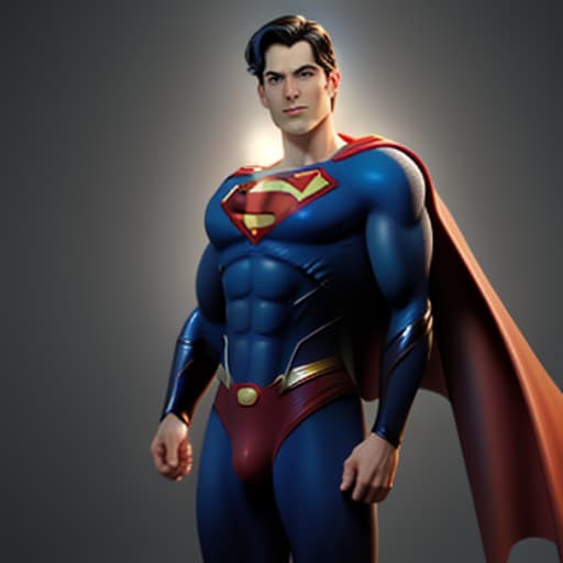  superman with giant scrotum