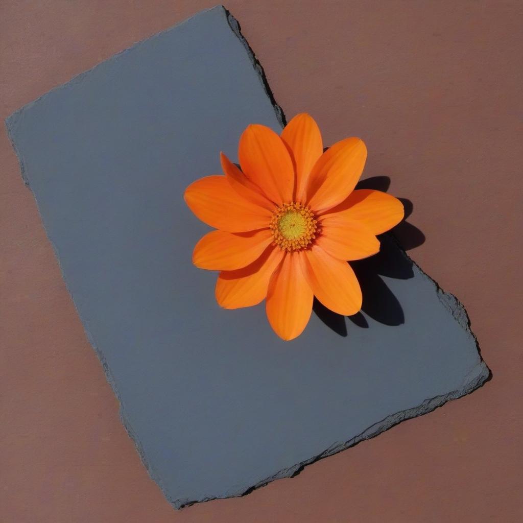  Flower palette: black.Shades of gray (graphite, smoky).Deep blue, brown-brick gamut.orange, bright pink, brick)