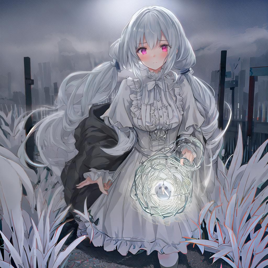  beautiful illustration, best quality, cute girl, outdoor, at night, ghost, scared, sprinting, (tears:0.8), short twintails hyperrealistic, full body, detailed clothing, highly detailed, cinematic lighting, stunningly beautiful, intricate, sharp focus, f/1. 8, 85mm, (centered image composition), (professionally color graded), ((bright soft diffused light)), volumetric fog, trending on instagram, trending on tumblr, HDR 4K, 8K