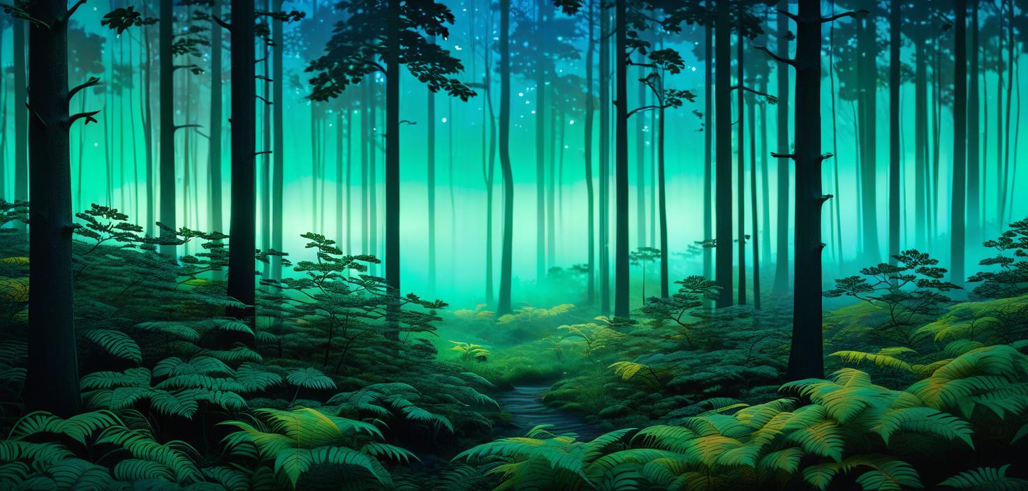  texture a painting of a night forest filled with lots of trees, a storybook illustration by Mary Blair, shutterstock contest winner, fantasy art, storybook illustration, official art, 2d game art top down close up hyperrealistic, full body, detailed clothing, highly detailed, cinematic lighting, stunningly beautiful, intricate, sharp focus, f/1. 8, 85mm, (centered image composition), (professionally color graded), ((bright soft diffused light)), volumetric fog, trending on instagram, trending on tumblr, HDR 4K, 8K