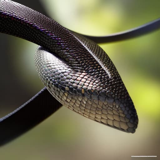 redshift style black mamba hyperrealistic, full body, detailed clothing, highly detailed, cinematic lighting, stunningly beautiful, intricate, sharp focus, f/1. 8, 85mm, (centered image composition), (professionally color graded), ((bright soft diffused light)), volumetric fog, trending on instagram, trending on tumblr, HDR 4K, 8K