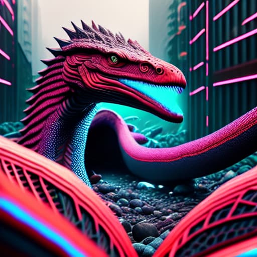  serpiente emplumada, Pokémon hyperrealistic, full body, detailed clothing, highly detailed, cinematic lighting, stunningly beautiful, intricate, sharp focus, f/1. 8, 85mm, (centered image composition), (professionally color graded), ((bright soft diffused light)), volumetric fog, trending on instagram, trending on tumblr, HDR 4K, 8K