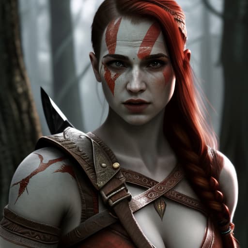  An women, God of war