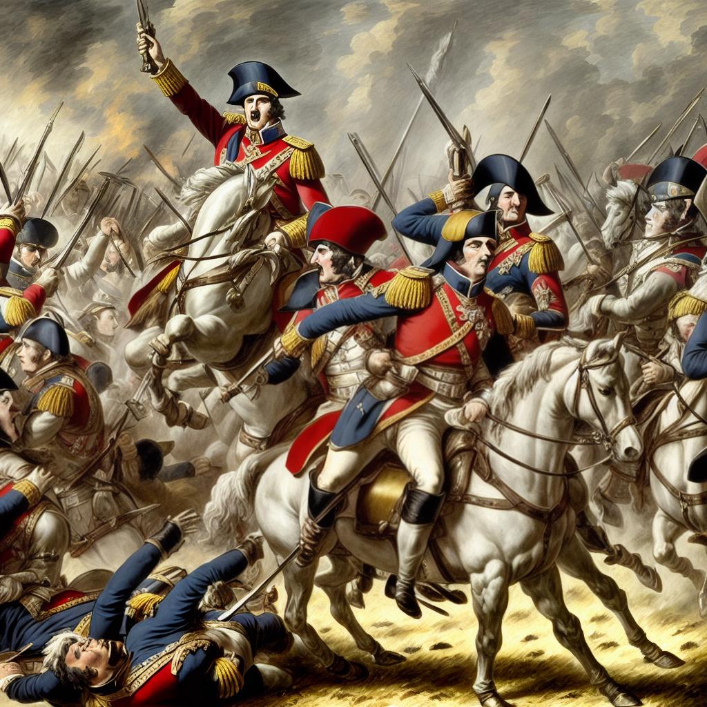  la batalla de Waterloo, Napoleón Bonaparte