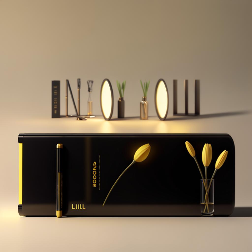  Type in form of yellow lila glime, 3d render, octane render, best quality, masterpiece