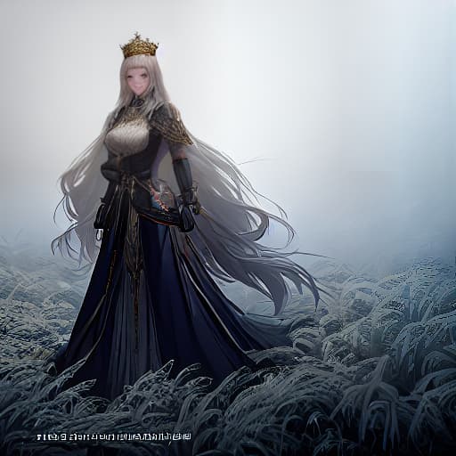  kings and her little princess hyperrealistic, full body, detailed clothing, highly detailed, cinematic lighting, stunningly beautiful, intricate, sharp focus, f/1. 8, 85mm, (centered image composition), (professionally color graded), ((bright soft diffused light)), volumetric fog, trending on instagram, trending on tumblr, HDR 4K, 8K