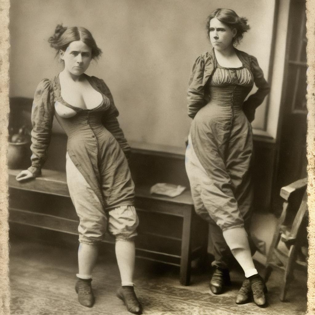  girl mature en tangas en la casa en California del año 1890s