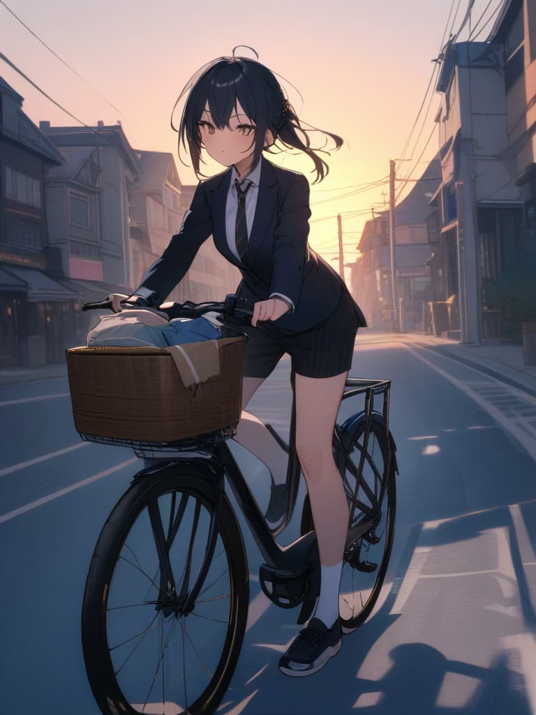  ultra detailed:1.2,masterpiece:1.2,best quality,masterpiece,bestquality,hdr:1.1,8k:1.1,cool boy:1.4,(small dragon:1.4),(A small dragon in a bicycle basket:1.3),(cycling:1.3),megane:1.4,dragon bress:1.4,town:1.3,sunset:1.3,school uniform boy:1.3, masterpiece, best quality,8k,ultra detailed,high resolution,an extremely delicate and beautiful,hyper detail