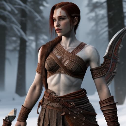  An women, God of war