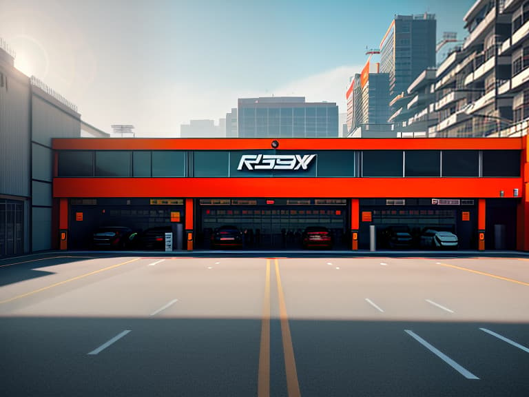  Vivid image of a parking lot with cars Sunny day Russia minimalism orange and blue shades hyperrealistic, full body, detailed clothing, highly detailed, cinematic lighting, stunningly beautiful, intricate, sharp focus, f/1. 8, 85mm, (centered image composition), (professionally color graded), ((bright soft diffused light)), volumetric fog, trending on instagram, trending on tumblr, HDR 4K, 8K