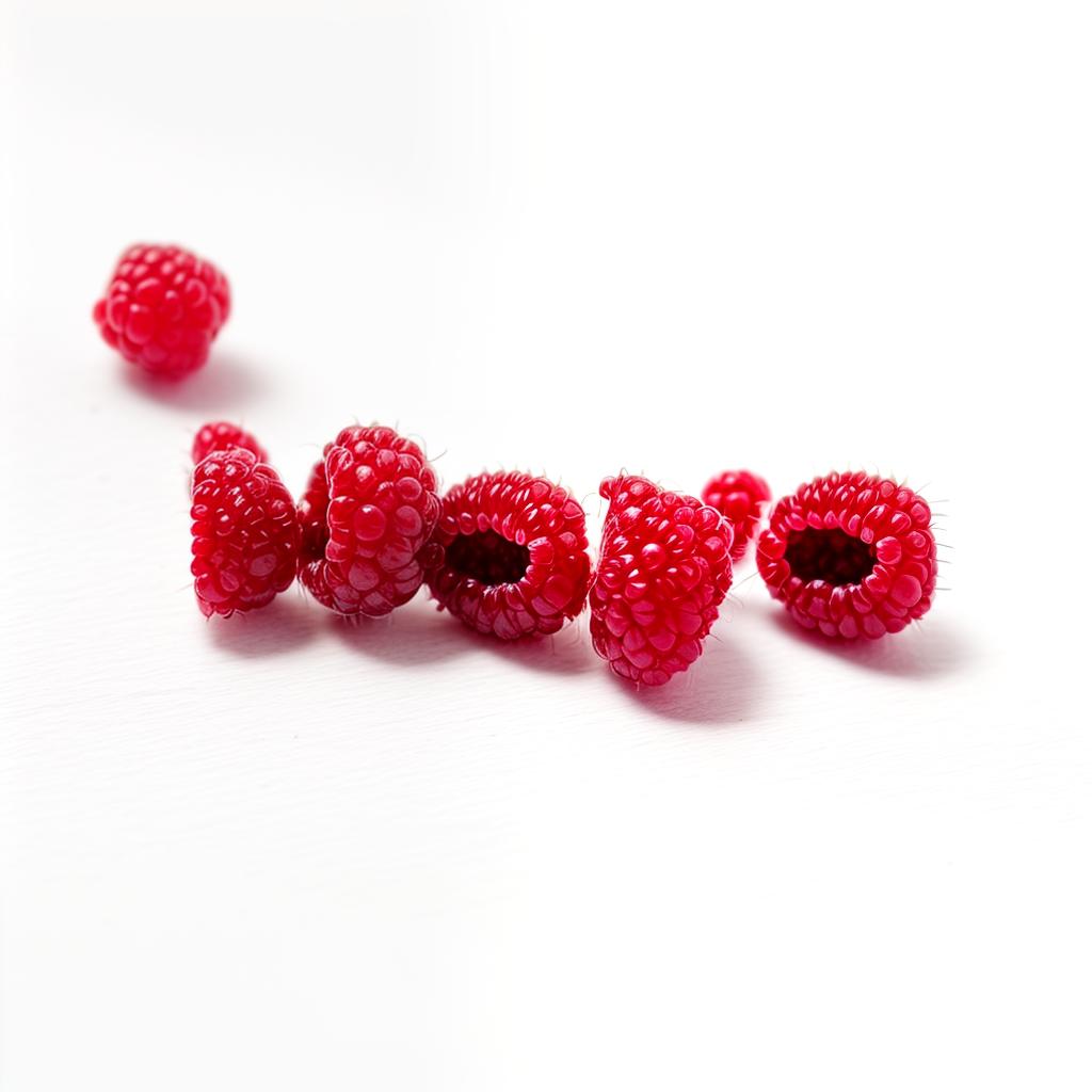  Type in form of raspberry, macrophotography, rae photo, best quality, masterpiece