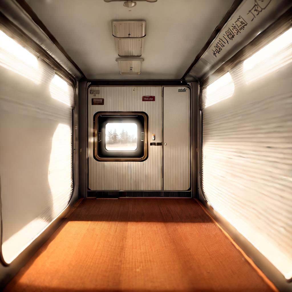  inside a train wagon, rae photo, cinematic lighting, best quality, masterpiece