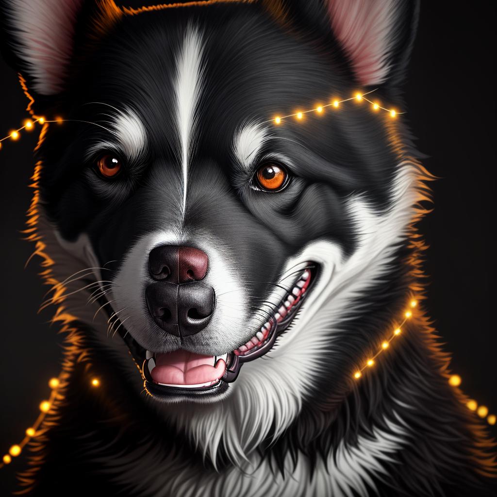  scary realistic dog smiling in the dark