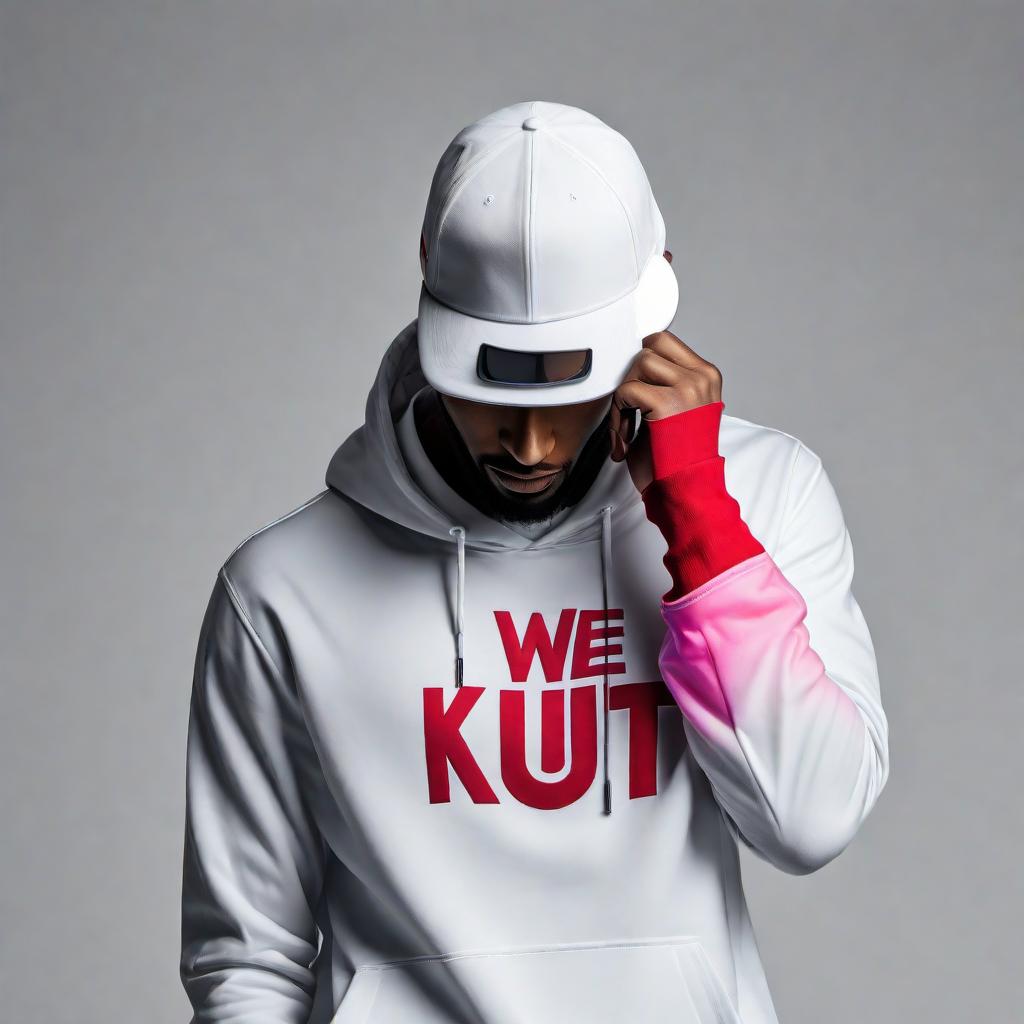  A clear and prominent logo for the brand 'We Kut Different'. The design should be modern, simple, and stylish, suitable for a T-shirt and hoodie business. The text 'We Kut Different' should be clear, prominent, and easily readable with different sleek, trendy fonts. The color scheme should be bold and eye-catching, utilizing black, white, and a pop of bright color. The overall mood should be fresh, urban, and appealing to a young, fashionable audience. Incorporate elements that suggest fashion or streetwear. Ensure the logo is high contrast and the elements are well defined. hyperrealistic, full body, detailed clothing, highly detailed, cinematic lighting, stunningly beautiful, intricate, sharp focus, f/1. 8, 85mm, (centered image composition), (professionally color graded), ((bright soft diffused light)), volumetric fog, trending on instagram, trending on tumblr, HDR 4K, 8K