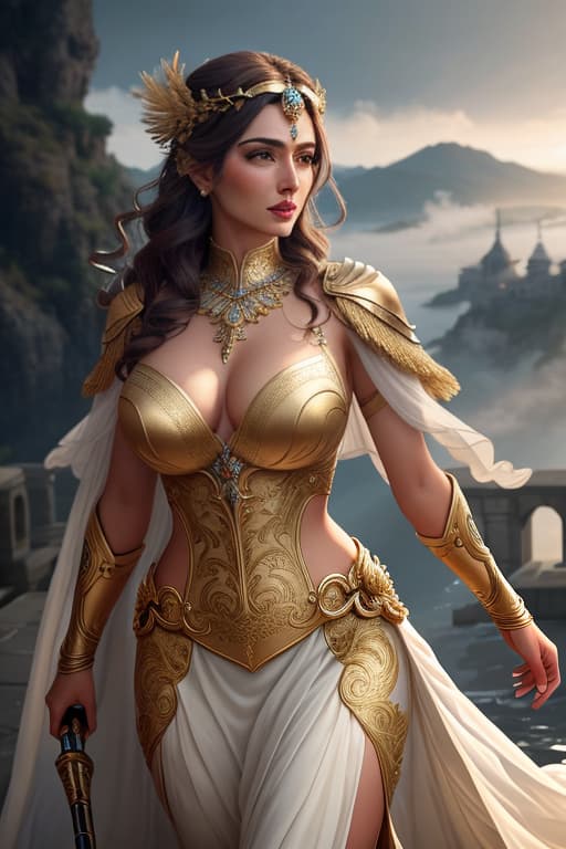  Beautiful Athena landing on her side hyperrealistic, full body, detailed clothing, highly detailed, cinematic lighting, stunningly beautiful, intricate, sharp focus, f/1. 8, 85mm, (centered image composition), (professionally color graded), ((bright soft diffused light)), volumetric fog, trending on instagram, trending on tumblr, HDR 4K, 8K