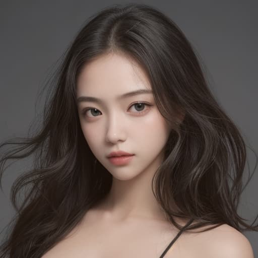  girl, best quality, solo, headshot, simple background