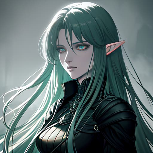  Elf male, Dark fantasy of anime of the 90s art style, A gloomy palette of colors, the melancholic mood of the image, slate atmosphere, cinematic, dimmed colors, dark shot, muted colors, film grainy, lut, spooky hyperrealistic, full body, detailed clothing, highly detailed, cinematic lighting, stunningly beautiful, intricate, sharp focus, f/1. 8, 85mm, (centered image composition), (professionally color graded), ((bright soft diffused light)), volumetric fog, trending on instagram, trending on tumblr, HDR 4K, 8K