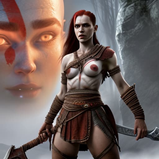  An women, God of war