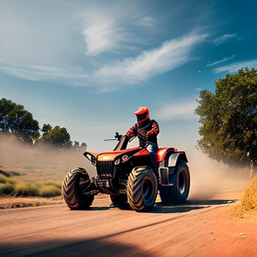 nvinkpunk Tractor stunt Apply the Following Styles 3Drenderer hyperrealistic, full body, detailed clothing, highly detailed, cinematic lighting, stunningly beautiful, intricate, sharp focus, f/1. 8, 85mm, (centered image composition), (professionally color graded), ((bright soft diffused light)), volumetric fog, trending on instagram, trending on tumblr, HDR 4K, 8K