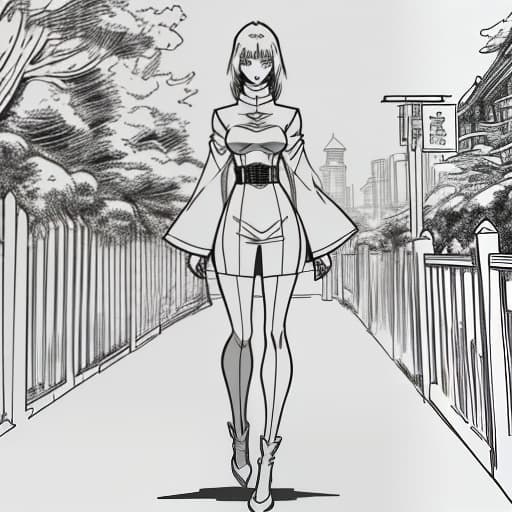  A person is looking at a signpost and from a distance sees an exit from the maze, with tall walls around, anime style, in simple colors, minimal details, with a black outline on all the details., Sketch, Manga Sketch, Pencil drawing, Black and White, Manga, Manga style, Low detail, Line art, vector art, Monochromatic, by katsuhiro otomo and masamune shirow and studio ghilibi and yukito kishiro hyperrealistic, full body, detailed clothing, highly detailed, cinematic lighting, stunningly beautiful, intricate, sharp focus, f/1. 8, 85mm, (centered image composition), (professionally color graded), ((bright soft diffused light)), volumetric fog, trending on instagram, trending on tumblr, HDR 4K, 8K