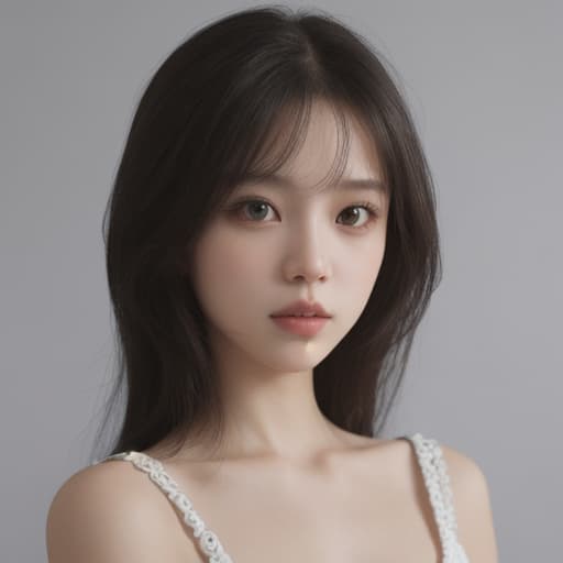  girl, best quality, solo, headshot, simple background