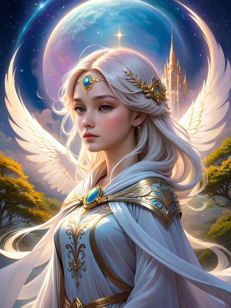  ethereal fantasy concept art of . magnificent, celestial, ethereal, painterly, epic, majestic, magical, fantasy art, cover art, dreamy