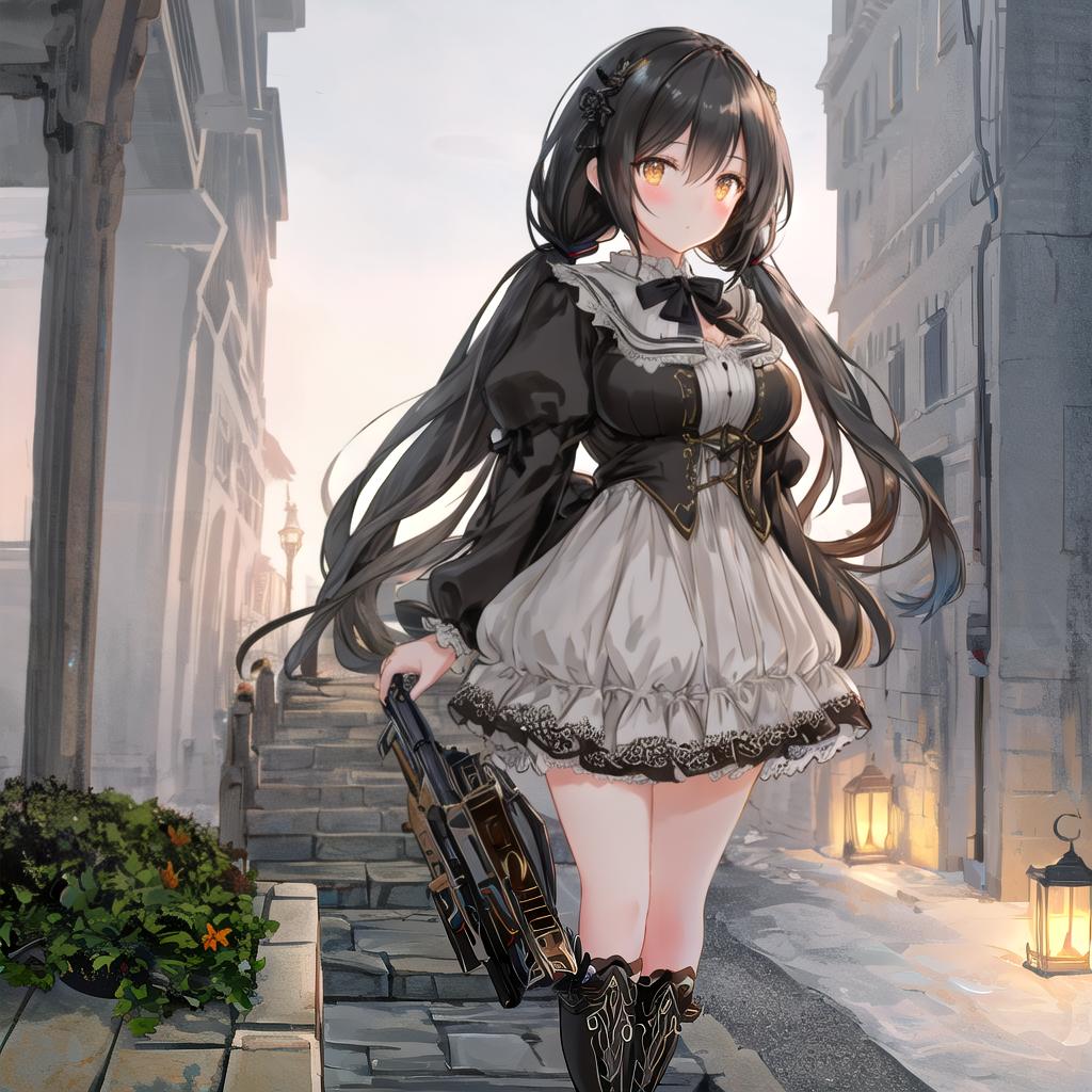  beautiful illustration, best quality, cute girl, outdoor, at night, short twintails hyperrealistic, full body, detailed clothing, highly detailed, cinematic lighting, stunningly beautiful, intricate, sharp focus, f/1. 8, 85mm, (centered image composition), (professionally color graded), ((bright soft diffused light)), volumetric fog, trending on instagram, trending on tumblr, HDR 4K, 8K