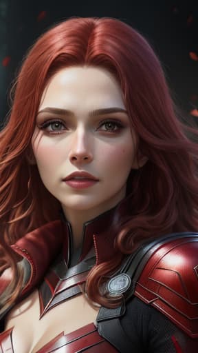  Beautiful as scarlet witch,,having age , masterpieces, top quality, best quality, official art, beautiful and aesthetic, realistic, 4K, 8K