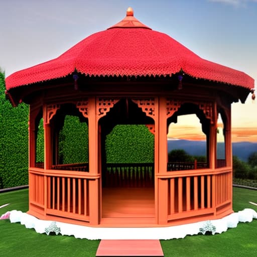 wa-vy style a gazebo by the digital virtual lake hyperrealistic, full body, detailed clothing, highly detailed, cinematic lighting, stunningly beautiful, intricate, sharp focus, f/1. 8, 85mm, (centered image composition), (professionally color graded), ((bright soft diffused light)), volumetric fog, trending on instagram, trending on tumblr, HDR 4K, 8K