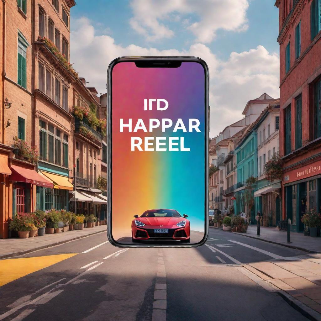  A creative Instagram Reels post featuring a colorful and vibrant design with the text: 'I'd be happy to help you create a popular description for your Instagram Reel. Please tell me, what is your Reel about?' Include elements that represent social media and engagement. hyperrealistic, full body, detailed clothing, highly detailed, cinematic lighting, stunningly beautiful, intricate, sharp focus, f/1. 8, 85mm, (centered image composition), (professionally color graded), ((bright soft diffused light)), volumetric fog, trending on instagram, trending on tumblr, HDR 4K, 8K