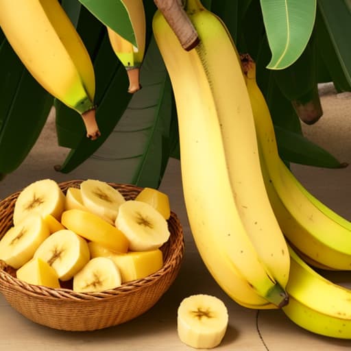  banana, mangoes and pawpas