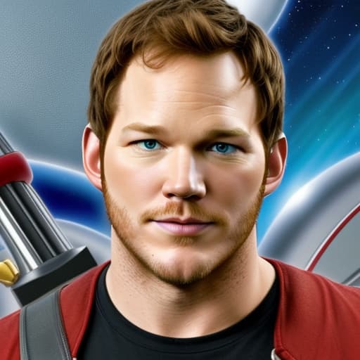  Chris Pratt mixed with mario