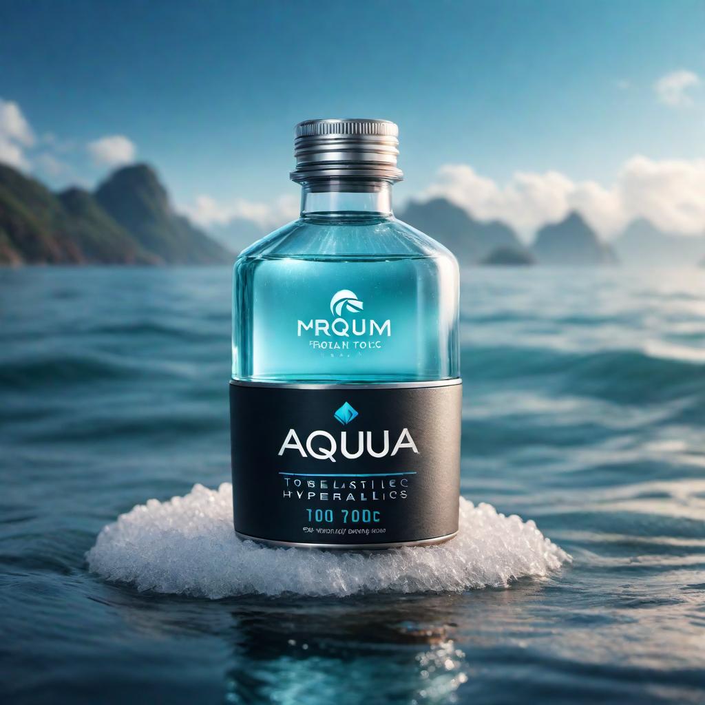  Logo design for Aqua Topics hyperrealistic, full body, detailed clothing, highly detailed, cinematic lighting, stunningly beautiful, intricate, sharp focus, f/1. 8, 85mm, (centered image composition), (professionally color graded), ((bright soft diffused light)), volumetric fog, trending on instagram, trending on tumblr, HDR 4K, 8K